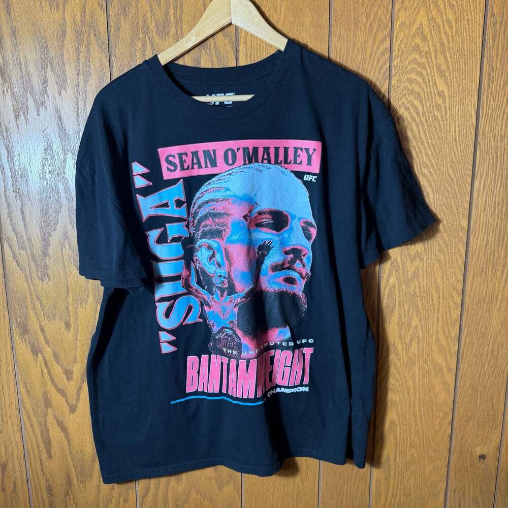 UFC Sean O'Malley "Suga" Bantamweight Champion Graphic T-Shirt Size XL